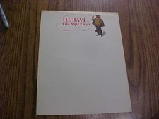 Vintage Unused Stationary Old Style Lager Beer