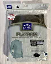 Coldpruf PLATINUM Women's Performance Dual Base Layer Bottom Pants Black Size L