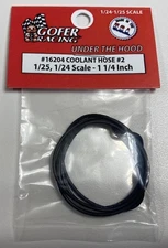 Gofer Racing 16204 Coolant Hose #2  1/24 1/25-1 and 1/4 inch