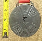 2022 Beijing China Winter Games Commemorative Silver Medallion 3.5" X 5/8" 11 oz — photo 6
