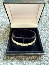 “9ct Gold & Diamond Bangle 0.25 Carat”