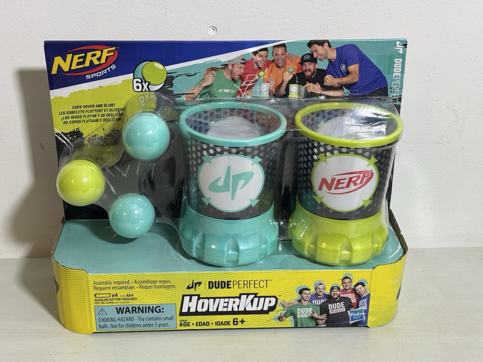 Nerf Sports Dude Perfect HoverKup New In Box