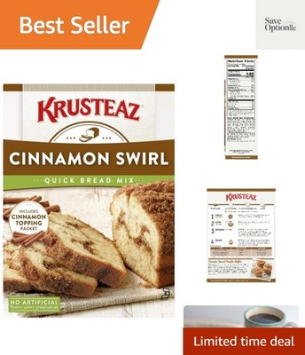Cinnamon Swirl Quick Bread Mix, 19.5 Oz