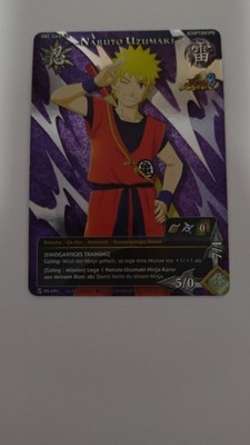 2013 Naruto CCG Ultimate Ninja Storm 3 Naruto Uzumaki x Goku Promo PR-095 DE 