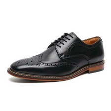Men's Shoes Carved Dress Business British Wedding Lace Up Leather Brogue Oxfords