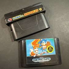 Genesis Sonic & Knuckles and Sonic Hedgehog 2