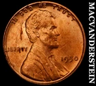 1950 Lincoln Wheat Cent- Red- Choice Gem Brilliant Uncirculated Luster #i9313