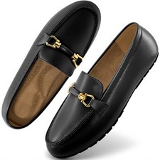 Women  s Loafers Slip-On Flats Casual Business Driving Moccasins Shoes