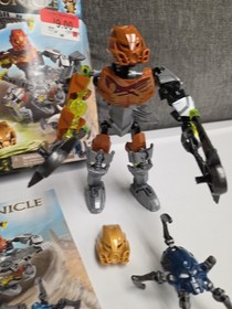 LEGO BIONICLE: Pohatu-Master of Stone (70785) 100% Complete, Great Condition