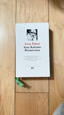 Lev Tolstoj - ANNA KARENINA - Rèsurrection French Edition Leather Cover