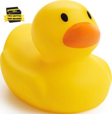   White Hot  Safety Bath Ducky Toy, Yellow                
