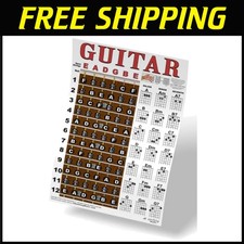 Guitar Chord  Fretboard Poster 11"x17"