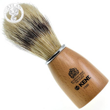 Kent VS80 Natural Badger Bristle Shaving Brush Shaving Kit for Men for Safety Ra