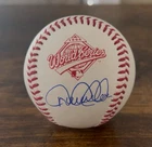 Derek Jeter MLB NY Yankees Signed 1996 World Series Baseball Steiner Sports COA