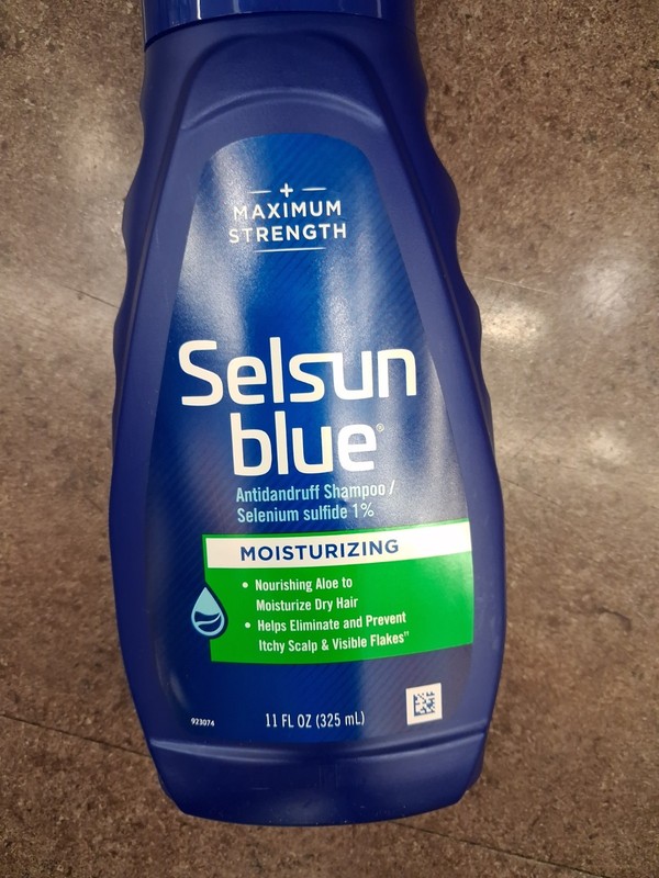 Selsun Blue Moisturizing Anti-dandruff Shampoo with Aloe, 11 fl. oz., Selenium S