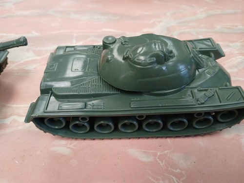 Vintage Mixed Brands Marx TANK 2 Unbranded Pattons 1 Jeep READ - Picture 4 of 12