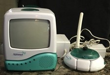 TESTED -Summer Infant Day  Night Video Monitor 900 MHz 2-Channel System W/wires