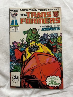 Transformers Comic - #29 - June 1987 - US Marvel, great condition, Blaster