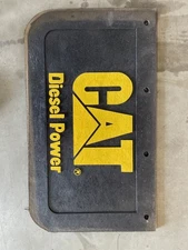 OLD STYLE CAT Diesel Power Rubber Truck Mud Flaps Guards CATERPILLAR 24x14
