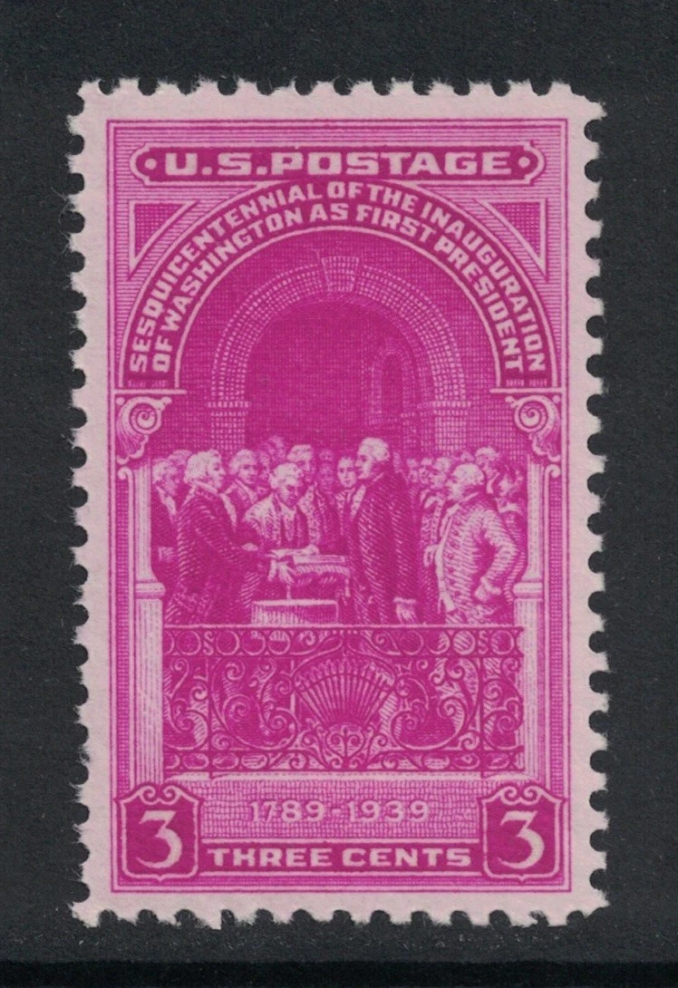 George Washington 3 Cent Stamp In Unused Us Stamps (1901-1940) for