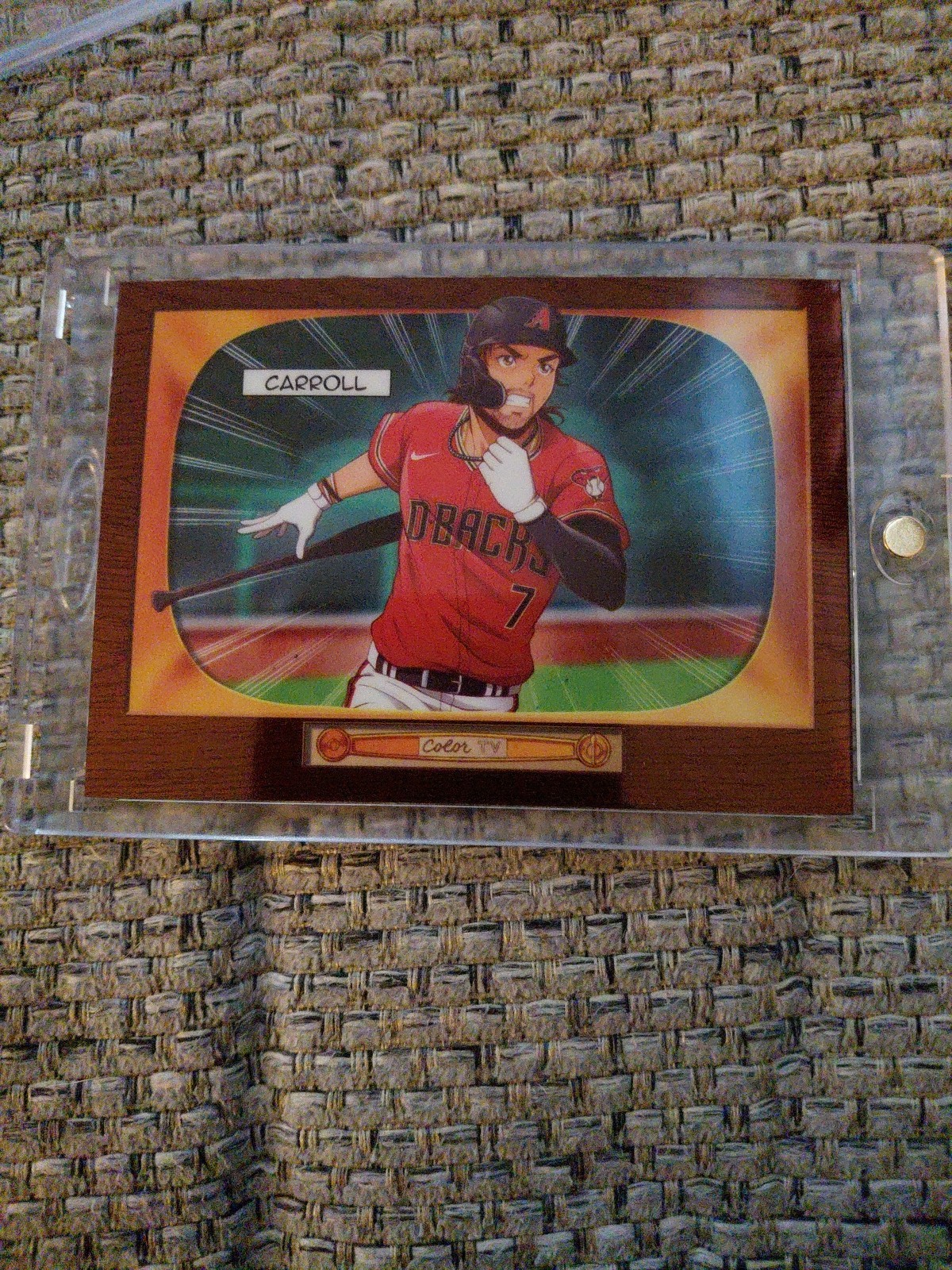 2024 Bowman '55 Bowman Anime Corbin Carroll #BA-10 Ssp Diamondbacks Case Hit