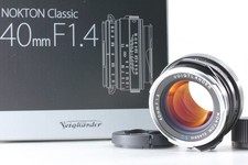  Unused in BOX Voigtlander NOKTON Classic 40mm F1.4 SC VM Lens From JAPAN