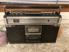 General Electric 3-5251A AM/FM Cassette Boombox - Works Great Read