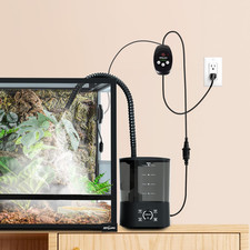 Reptile Digital Hygrometer Controller LED Humidistat Reptile Humidity Control