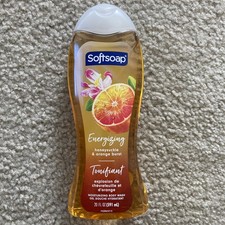 Softsoap Energizing Body Wash, Honeysuckle  Orange Burst, 20 fl oz