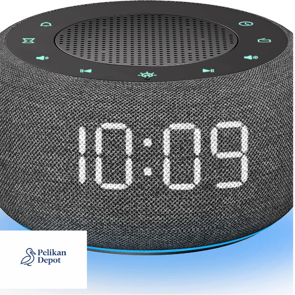 Digitaler Radiowecker Mit Nachtlicht 7 Farben Fm Radio Hifi Lautsprecher-image