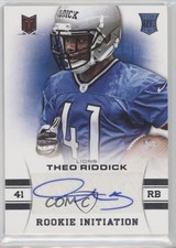 2013 Panini Momentum Rookie Initiation Signatures /299 Theo Riddick #91 Auto 0c2