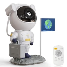 Astronaut Galaxy Projector Planetarium Star Projector, 12-in-1 Space Galaxy L...