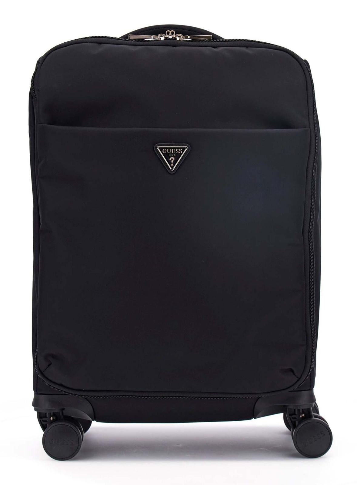 Guess Black Hard Suitcase With 8 Wheels Follie 18" - Image 2