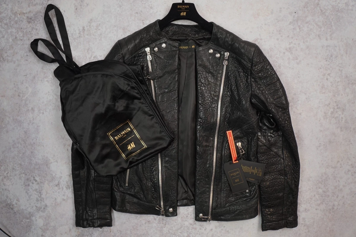 Balmain x H&M Black Coats, Jackets & Vests for Men for Sale | Shop