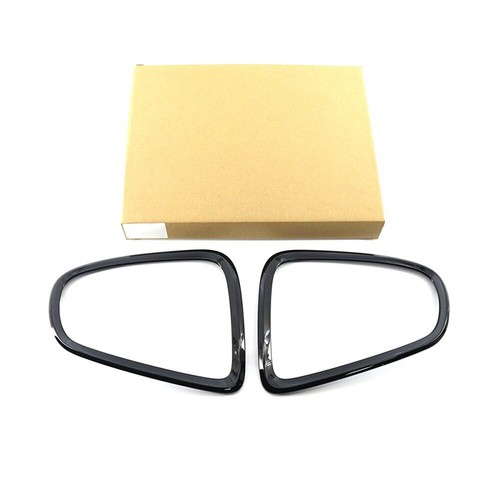 Headlight Ring + Tail Light Trim Cover Black for BMW Mini Cooper R56 R57 R58 R59 - Picture 3 of 7