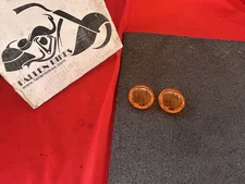 Genuine Harley Davidson Amber Turn Signal Lens Cover Set of 2