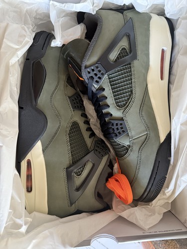 Size 13 - Undefeated x Air Jordan 4 Retro 2025 Green NEW Unworn In Box Men’s
