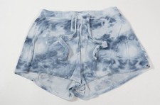Gilly Hicks Women's Blue Tie Dye Pajama Shorts Sleepwear Size S