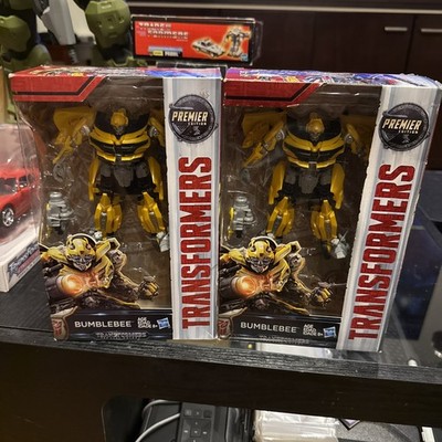 Transformers Last Knight Deluxe Bumblebee Last Wave Rare 2017 lot of 2 NEW 