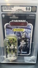 2022 STAR WARS VINTAGE COLLECTION LAMBENT ARC TROOPER OPERATIVE VC236 AFA 9.0