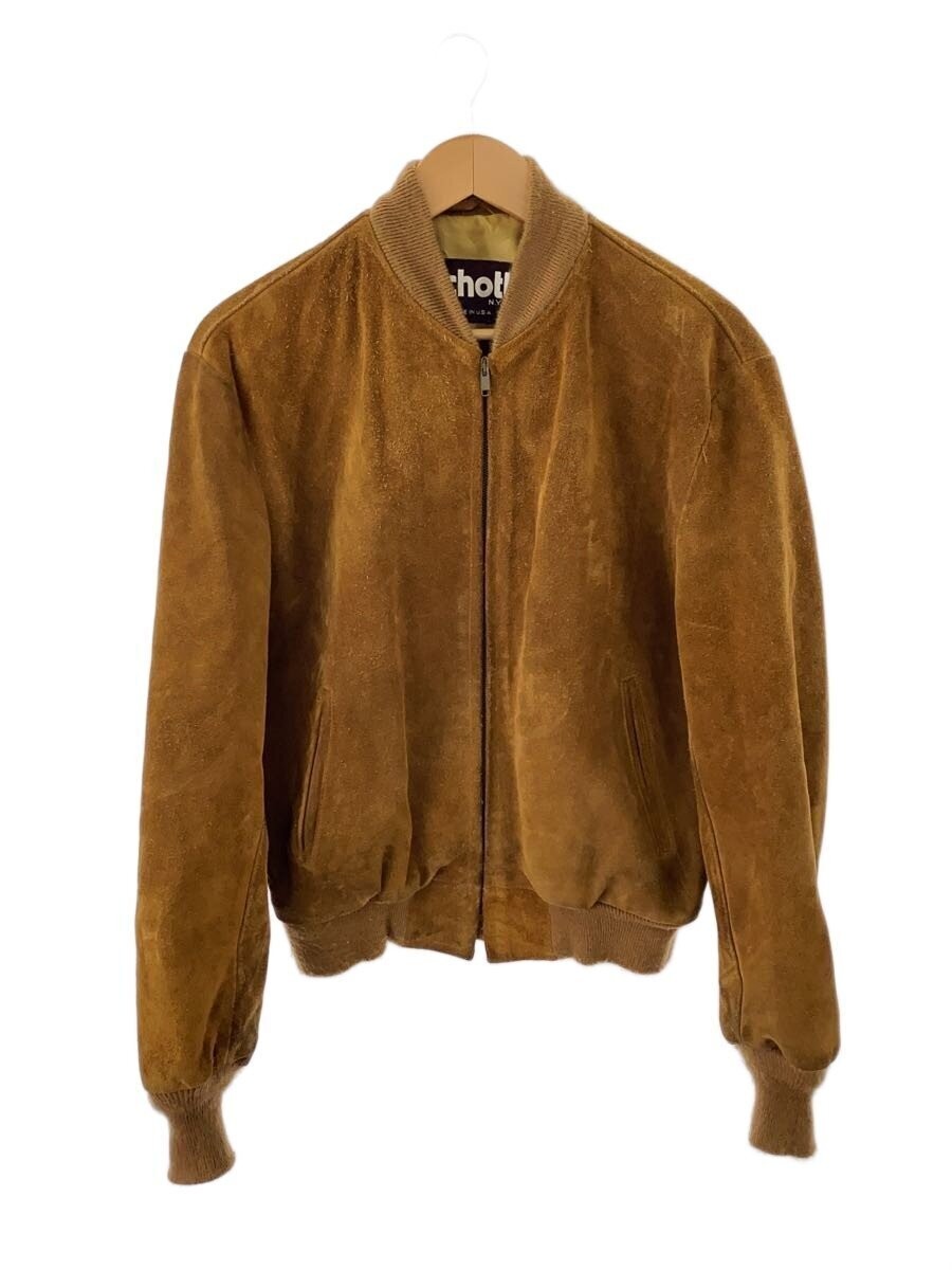 Schott 80s-90s/Bomber Jacket/MA-1/40/Suede/CML Used | eBay