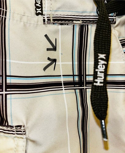 HURLEY Boy’s Swim Trunks With Pocket Swimming Board Shorts Size 8 - Picture 6 of 6