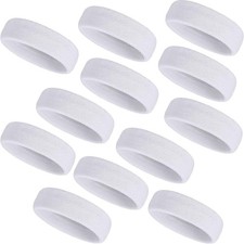 12 Pcs Sweatbands Sport Headbands for Men Women Basketball Headband Sport C...