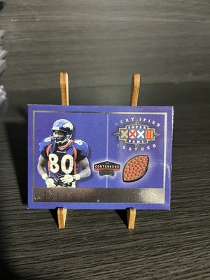1998 Playoff Contenders SUPER BOWL GAME USED FOOTBALL ROD SMITH RARE LEATHER