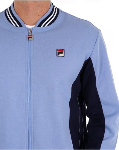 Fila Vintage Mk1 Settanta Track Top Vista Blue / Navy - Picture 3 of 3