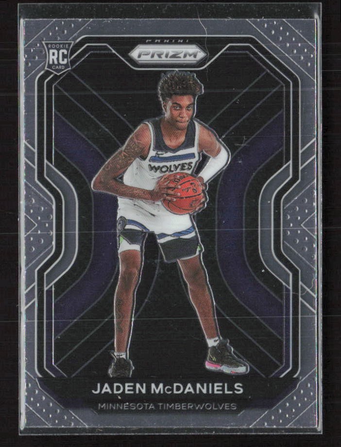 2020-21 Panini Prizm #277 Jaden McDaniels Minnesota Timberwolves (W)