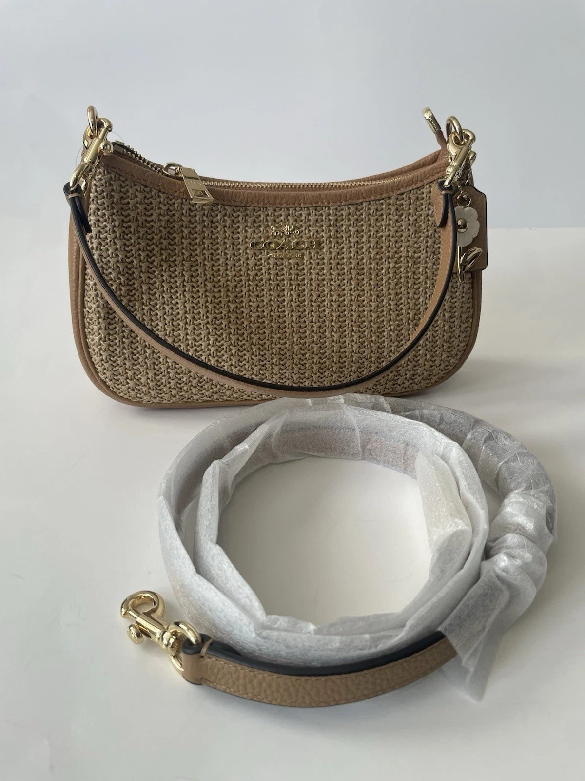 Coach Woven Mini Shoulder Bag — image 5