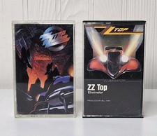 ZZ Top Eliminator  Recycler Cassette Tapes Rock Music Albums Lot of 2