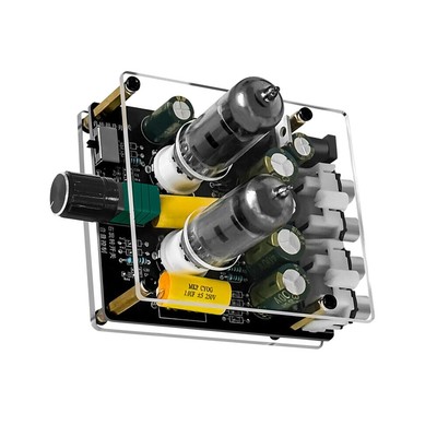 Upgraded 6K4 Tube Preamplifier HiFi Tube Preamp Auido Amp Home Theater DIY