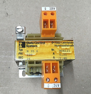Stäfa Control System Typ: N 35 S Nr. 904121 Trafo Transformator